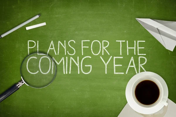 Plans for the coming year concept — Stock Photo, Image