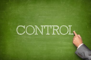 Yazı tahtası üzerinde denetimi metin