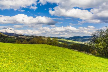 Manzara Beskid Dağları.