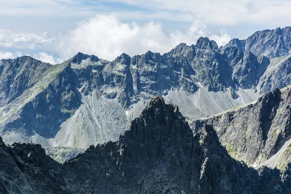 Mountain peaks in the Tatras. — Stock Photo, Image