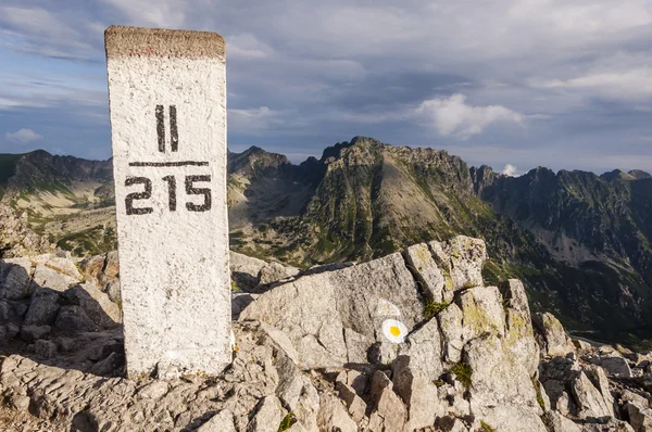 Boundary marker — Stock Photo, Image