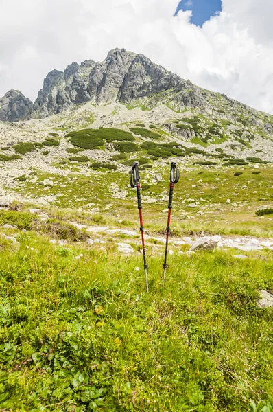 Bastoncini da trekking — Foto Stock