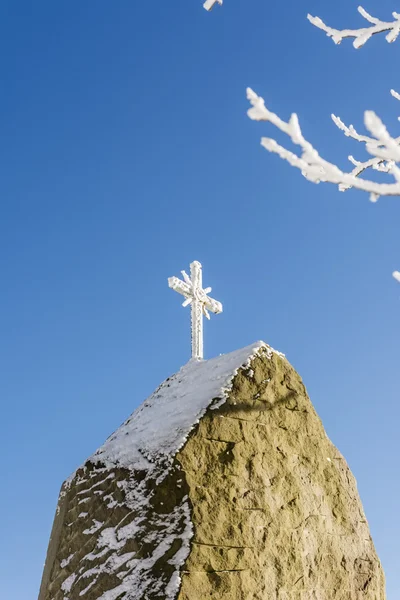 Kreuzgefrostet — Stockfoto