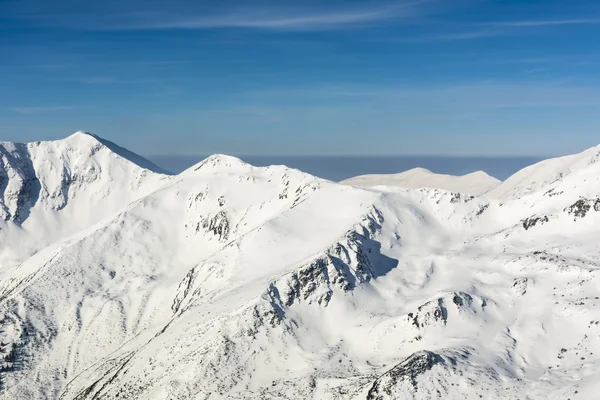 Vinterlandskap i västra Tatras — Stockfoto