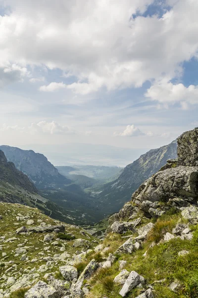 Valle de Tatra - Dolina Mieguszowiecka (Mengusovska dolina ) — Foto de Stock