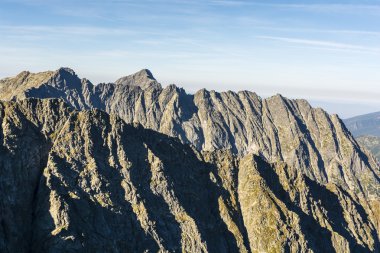 Güzel dağ sırtı Tatras