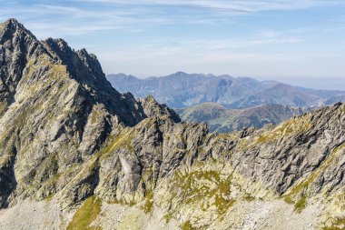 Panorama mountain sonbahar renkleri