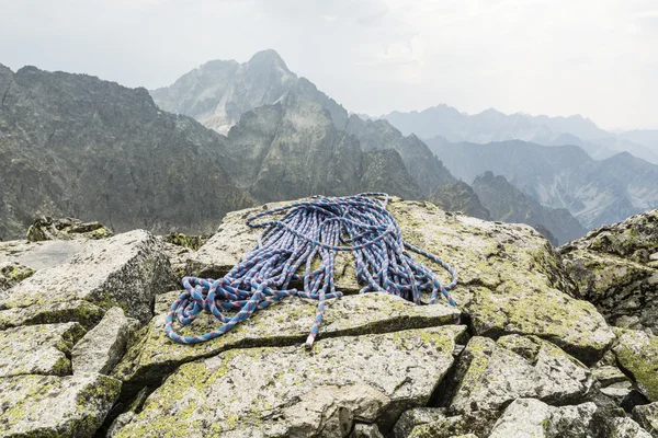 Rope in de bergen — Stockfoto