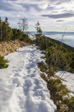 İzleri karda yürüme.