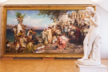 Resmi devlet Rus Mus Henryk Siemiradzki olan Oda