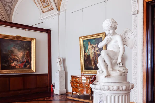 Bir odanın içinde devlet Hermitage, St. Petersburg, Rusya Federasyonu