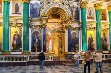 St. Isaac'ın Ortodoks katedrali, St. Petersburg, Ru iç