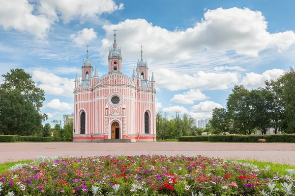 Iglesia Chesme en San Petersburgo, Rusia — Foto de Stock