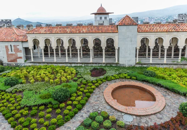 Akhaltsikhe Georgia May 2019 Rabati Castle Середньовічний Замковий Комплекс Ахалцихе — стокове фото