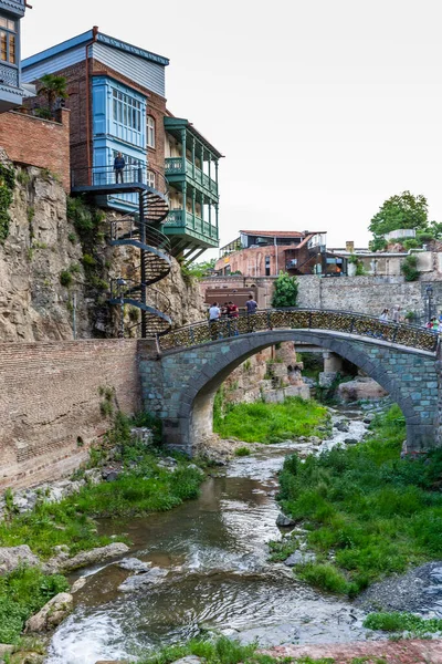 Tiflis Georgia Mayo 2019 Viejas Calles Centro Tiflis Georgia — Foto de Stock