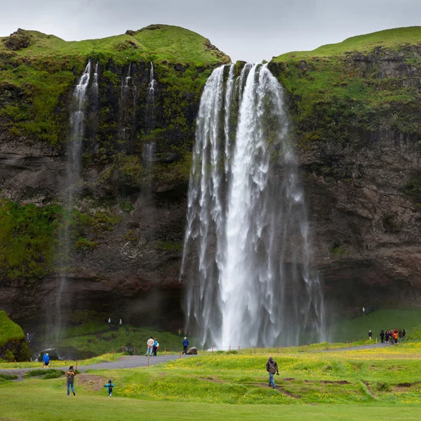 Cascada de Skogarfoss, Islandia — Foto de Stock