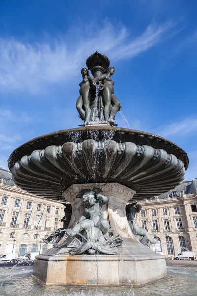 Bordeauxe, Place de la Bourse, França — Fotografia de Stock