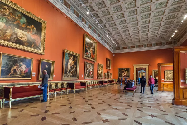 Interior of State Hermitage in St.Petersburg — Stock Photo, Image