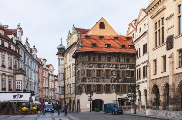 Prag, Çek sokaklarında — Stok fotoğraf