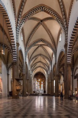 Santa Maria Novella Kilisesi Floransa, İtalya iç