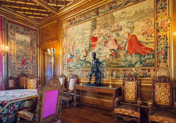 Interior do Castelo de Pau (Chateau de Pau), França — Fotografia de Stock