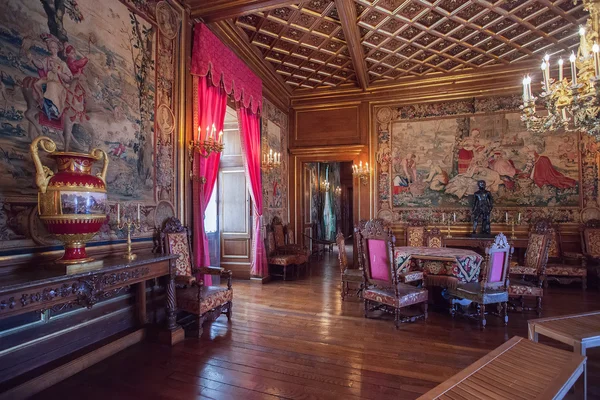Interior do Castelo de Pau (Chateau de Pau), França — Fotografia de Stock