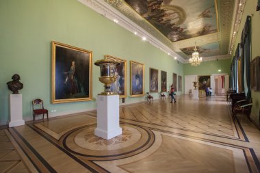 Mühendisin Kalesi (Mikhailovsky Kalesi), St. Petersbu iç