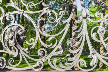 saint Petersburg mikhailovsky bahçe çit