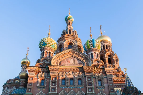 Kerk van de Verlosser op het Bloed Spilled in Sint-Petersburg — Stockfoto