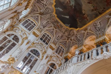 Interior of State Hermitage, Saint Petersburg clipart