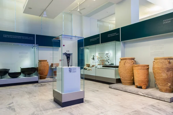 Археологический музей Ираклиона на Крите, Греция — стоковое фото