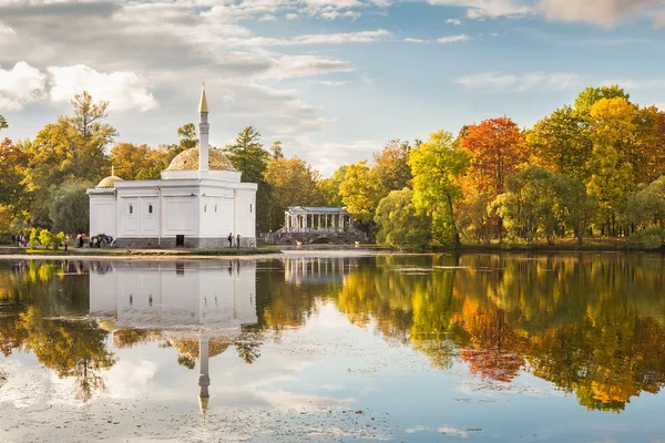 Pabellón de baño turco en el parque Catherine en Tsarskoye Selo, St. P — Foto de Stock