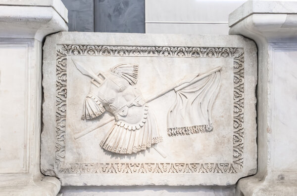 Statue Apollo with his Lyre in Naples National Archaeological Mu