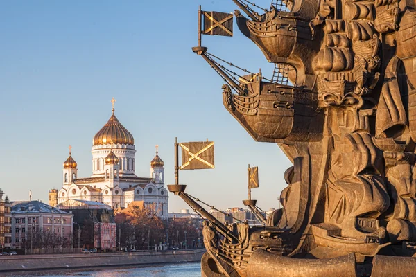 그리스도 구원 자, 모스크바의 대성당 — 스톡 사진