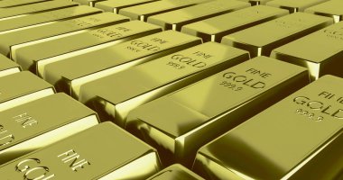 ince altın tam arkaplan, 3D görüntüleme