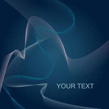 mavi soyut çizgi arka plan