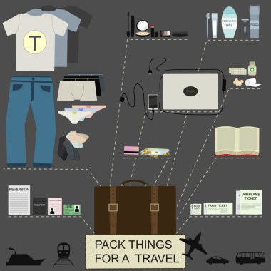 düzenlilik Infographic seyahat