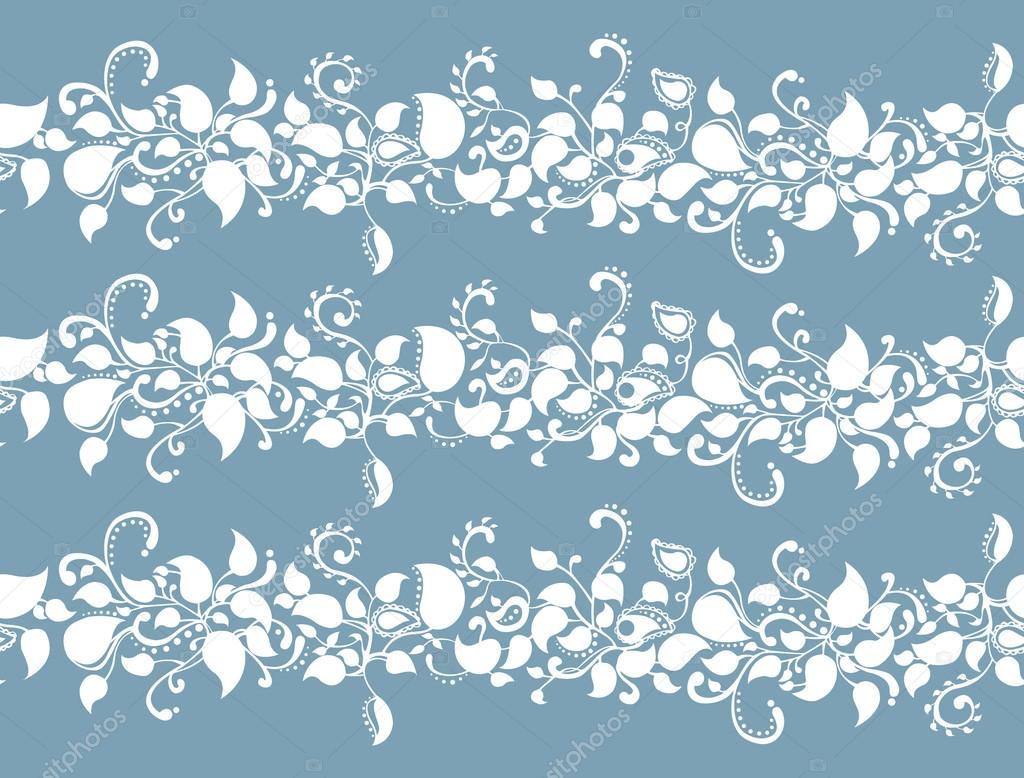 seamless horizontal white pattern