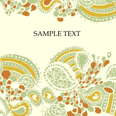  ışık yeşil ve turuncu desen