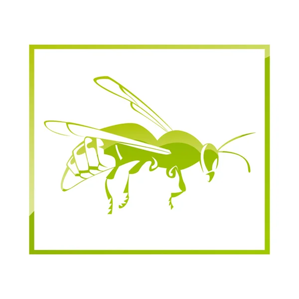 Icône d'abeille — Image vectorielle