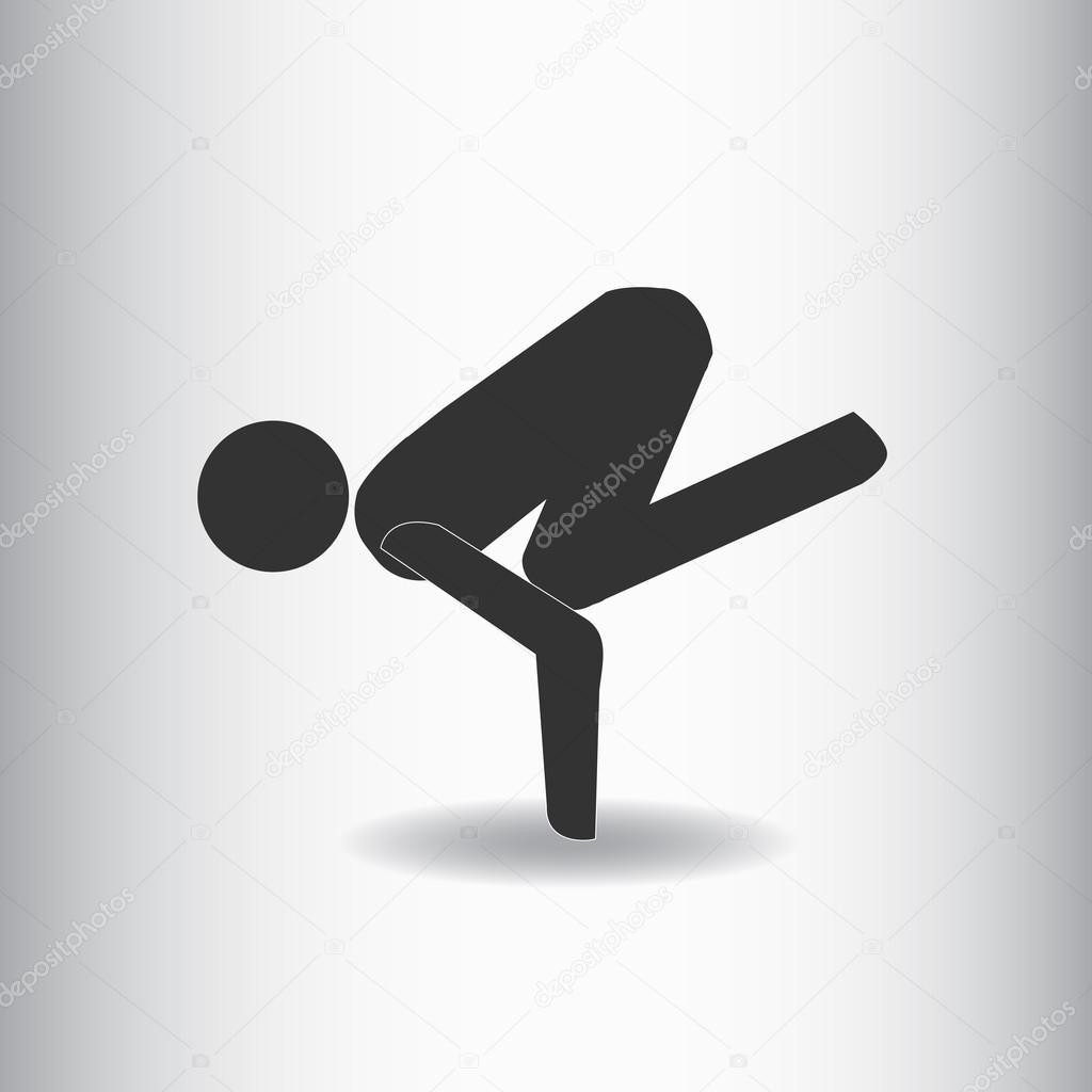 ヨガ棒人間ストックベクター ロイヤリティフリーヨガ棒人間イラスト Depositphotos