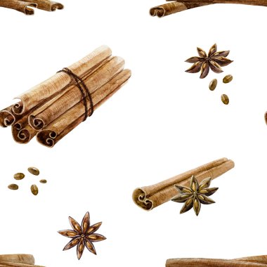 Suluboya baharat desen