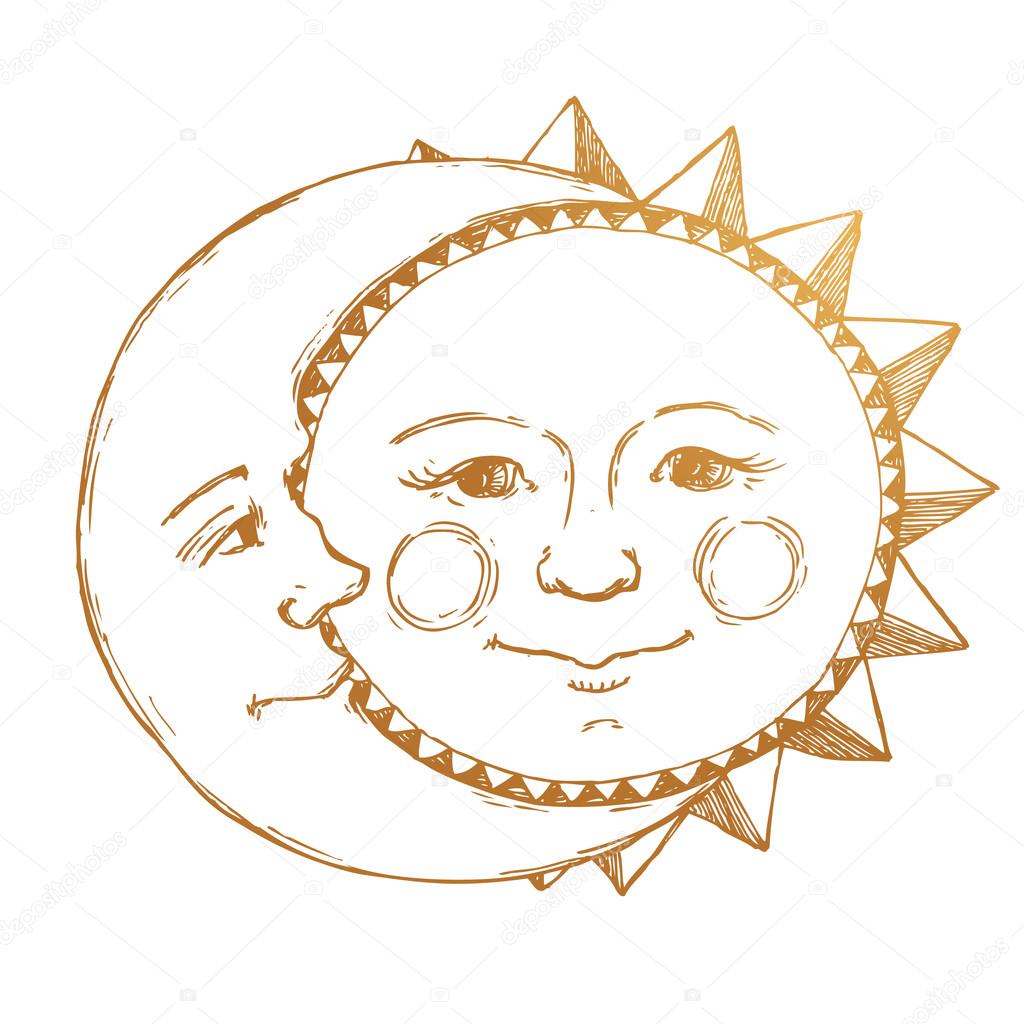 Les anniversaires  - Page 5 Depositphotos_109687534-stock-illustration-hand-drawn-sun-with-moon
