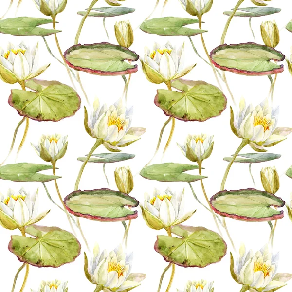 Motif lotus aquarelle — Photo