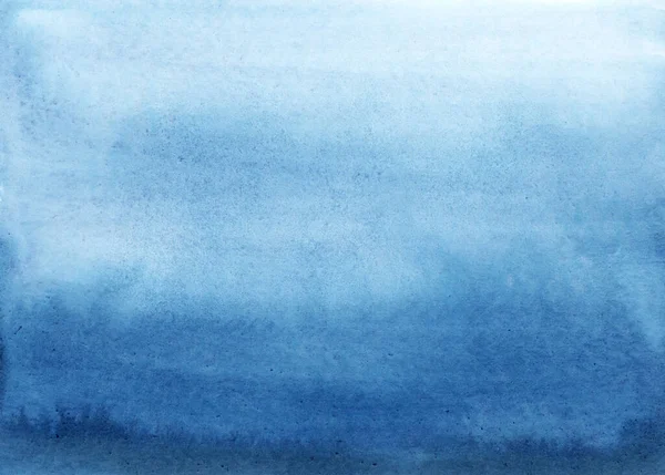 Bela ilustração de estoque com fundo azul aquarela. — Fotografia de Stock