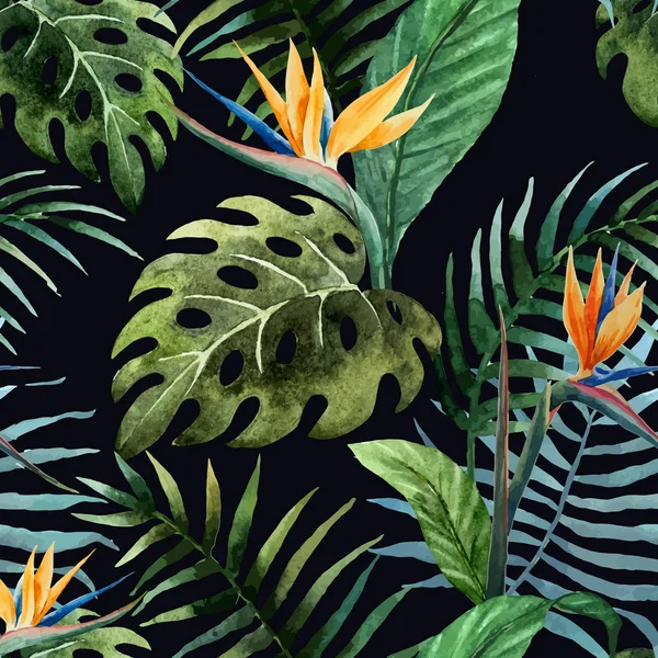 Tropicpattern10 — Stockvector