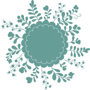 Çerçeve çiçek çelenk