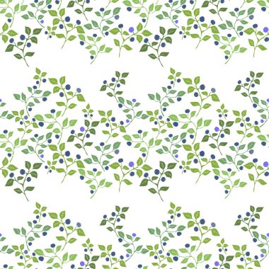 Suluboya yaban mersini deseni