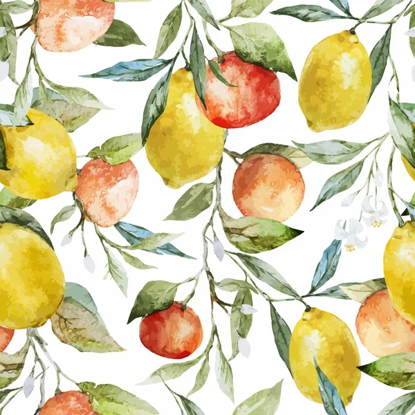 Лимоны и апельсины — стоковый вектор
