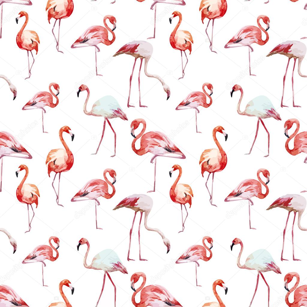 Flamingo pattern